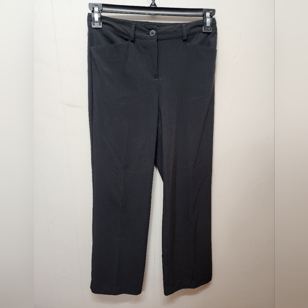 Chadwicks Pants 2P Petite Shape Benefits Classic Black Dress Pants Office C355
